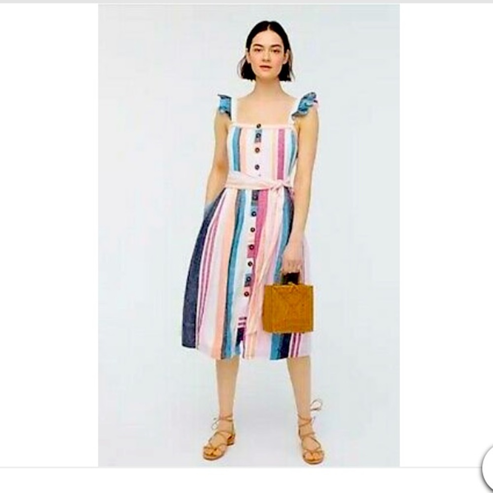 J.Crew linen dress NWT